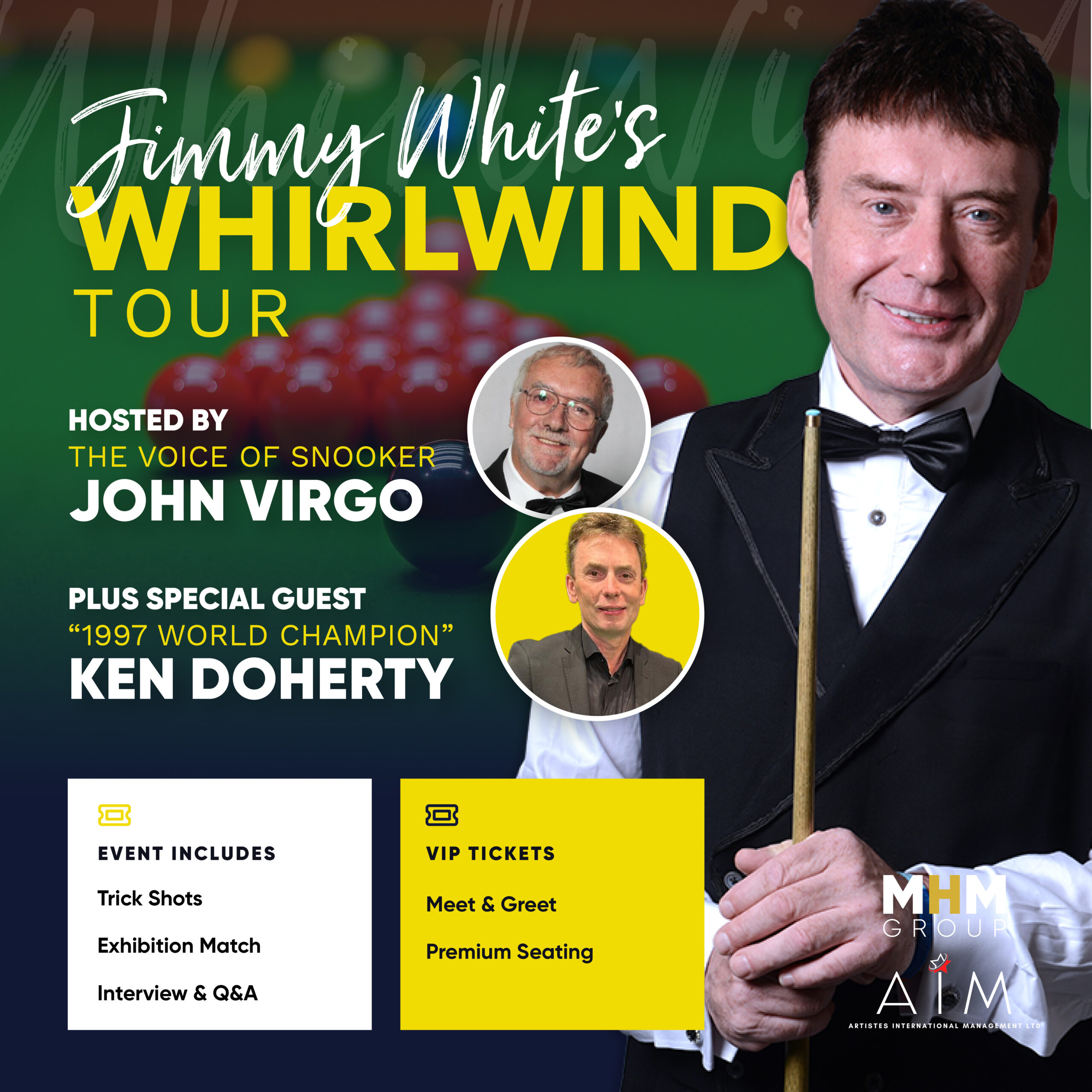 1080 x 1080 Jimmy White The Whirlwind Tour Guests