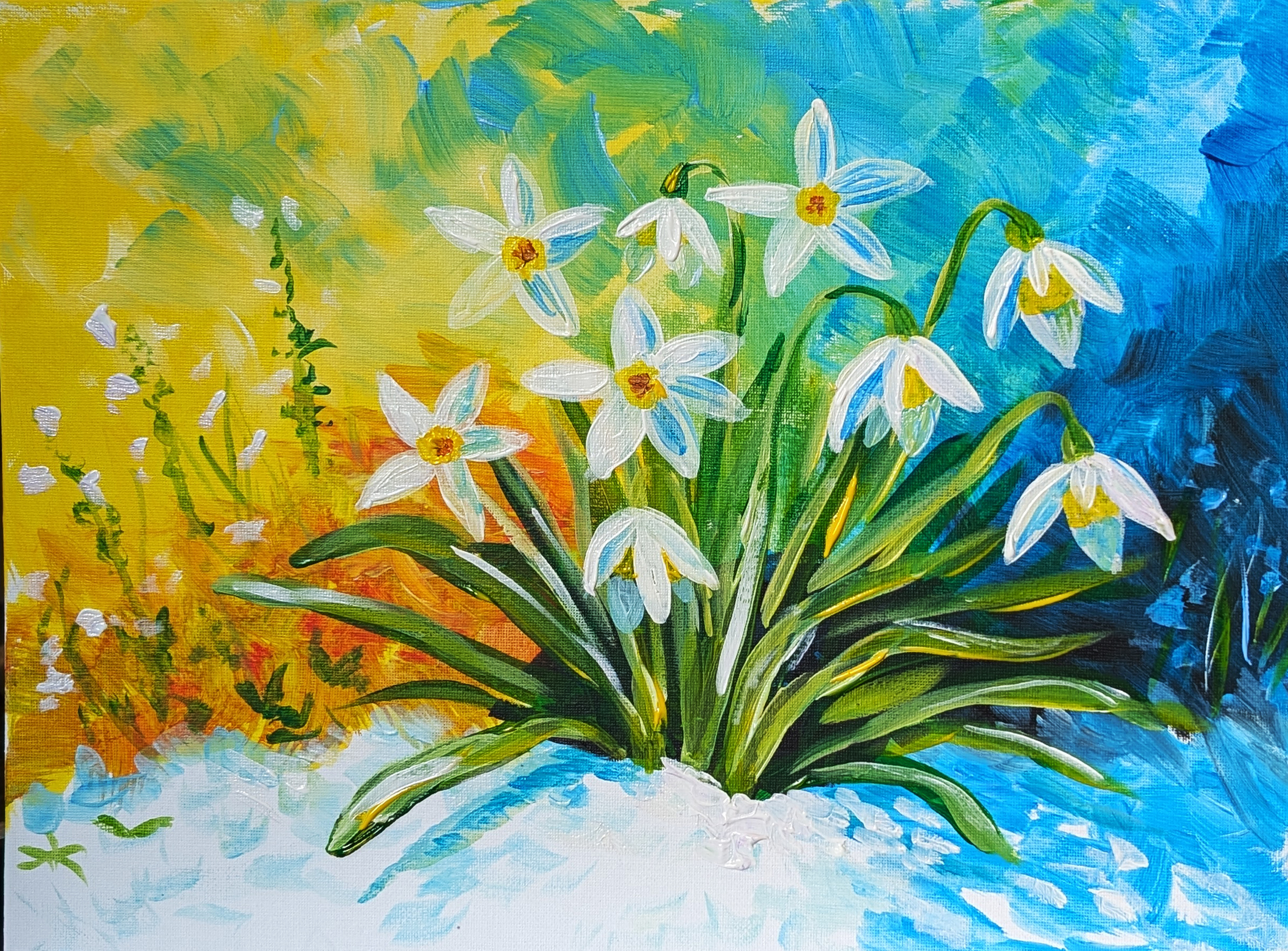 Spring- Sip and Paint